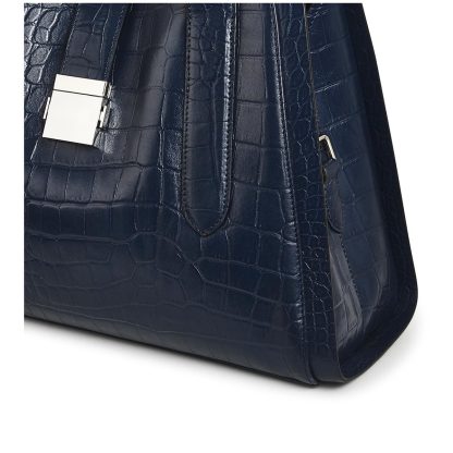 Women's Leather Zipper Ink Crossbody Bag - Image 3