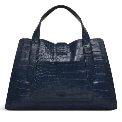 Women's Leather Zipper Ink Crossbody Bag - Image 2