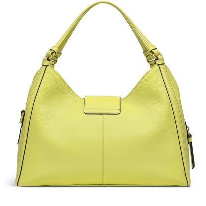 Women's Leather Zipper Shoulder Bag - Image 2