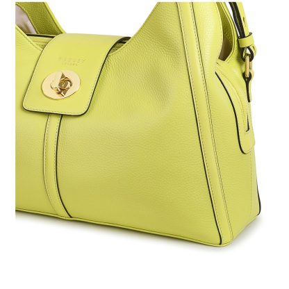 Women's Leather Zipper Shoulder Bag - Image 3