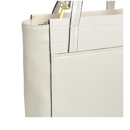 Women's Leather Zipper Shoulder Bag - Image 3