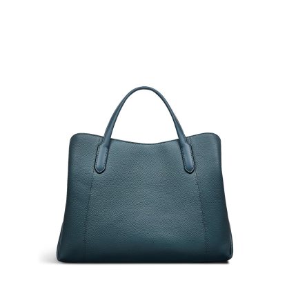 Women's Leather Zipper Uniform Crossbody Bag - Image 2