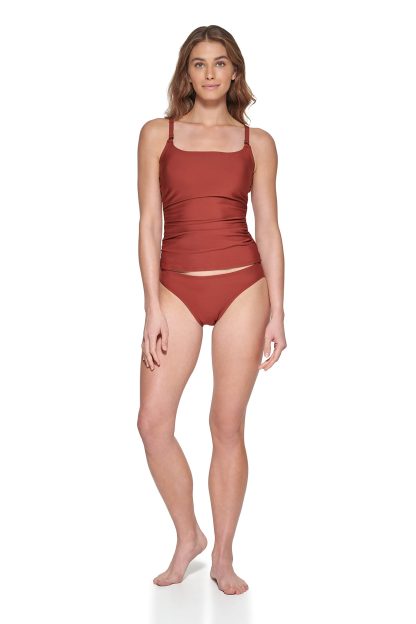 Women's Mid Rise Full Coverage Bikini Bottoms