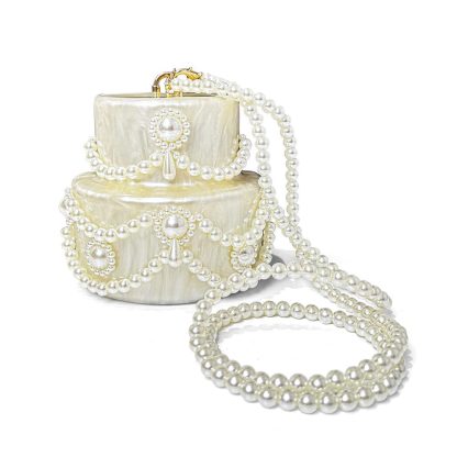 Women's Mini Acrylic Cake Clutch - Image 2