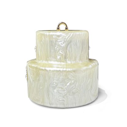 Women's Mini Acrylic Cake Clutch - Image 4