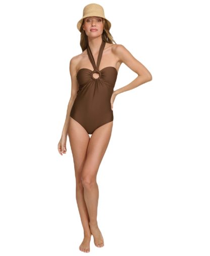 Women's Mocha Swimsuit - Image 4
