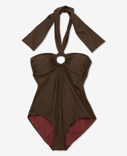 Women's Mocha Swimsuit - Image 3