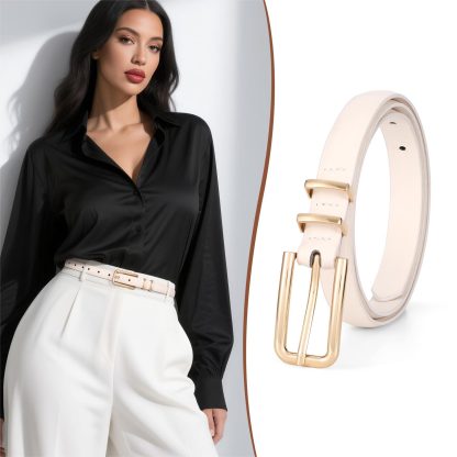 Women's PU leather belt - Image 3