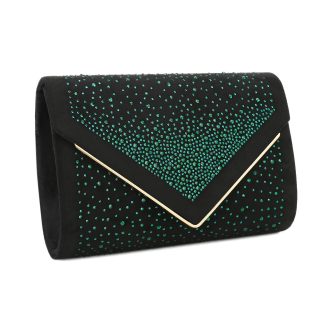 Women's Party Black/Green Tote Bag