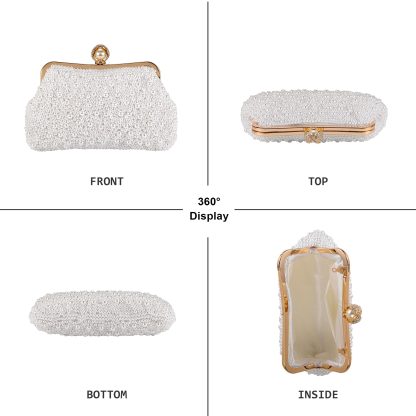 Women's Pearl Clutch - Image 2