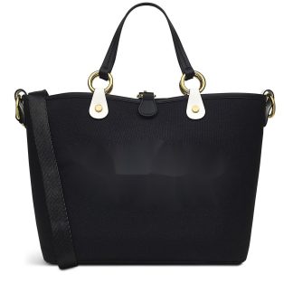 Women's Recycled Canvas Open Top Shoulder Bag