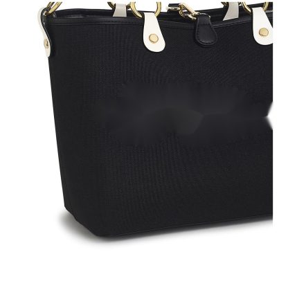 Women's Recycled Canvas Open Top Shoulder Bag - Image 4