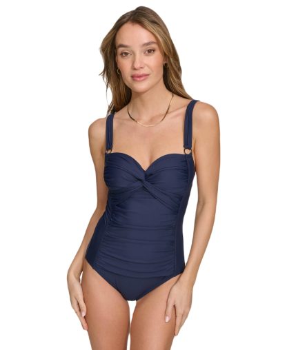 Women's Sweetheart Navy Swimsuit