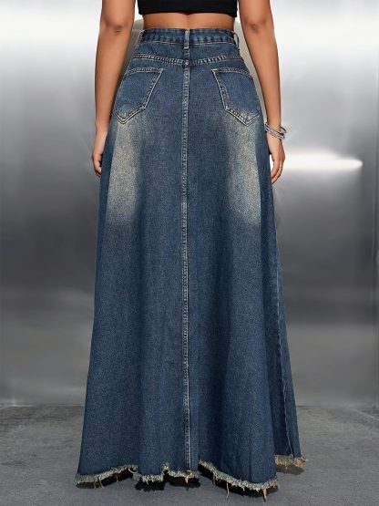 Women's Vintage Denim Skirt