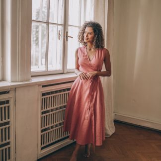 Women's Vintage Pink Dress
