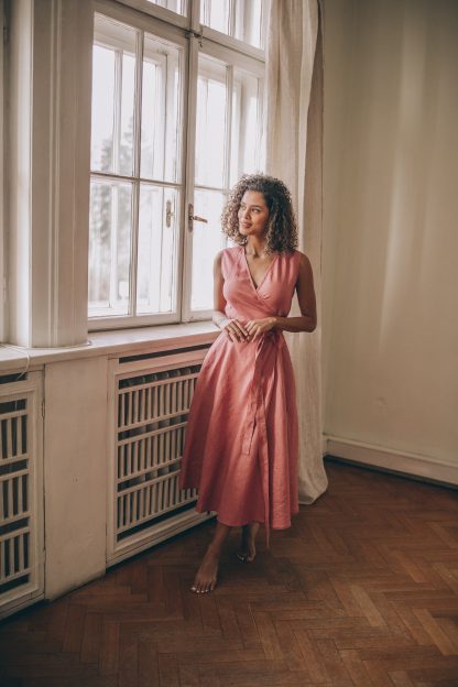 Women's Vintage Pink Dress