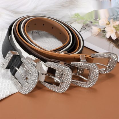 Women's Western Leather Belt - Image 3