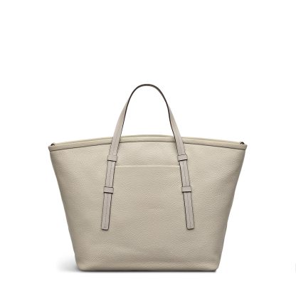 Women's Zippered Pumice Shoulder Bag