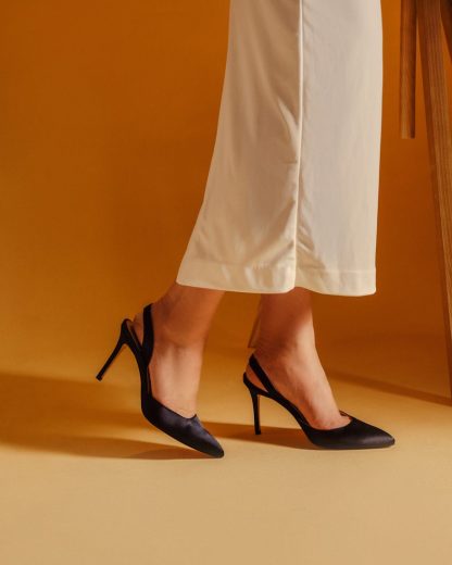 Women's black high heels - Image 4