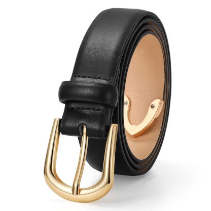 Women's casual black belt - Image 2