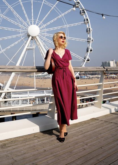 Women's casual midi dress