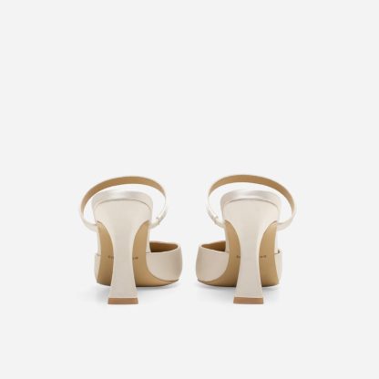Women's satin evening shoes - Image 2