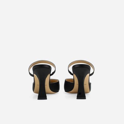 Women's wedding black high heels - Image 4