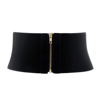 Women's wide elastic belt