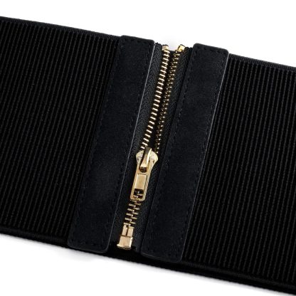 Women's wide elastic belt - Image 3