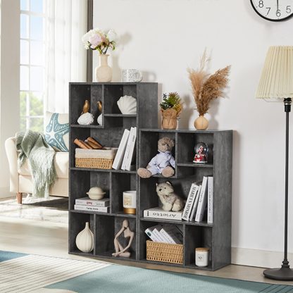 Wooden storage bookcase set - Image 4
