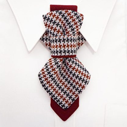 Tie with luxurious geometric pattern - Image 4