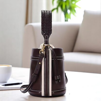 Casual Leather Tote Bag - Image 4
