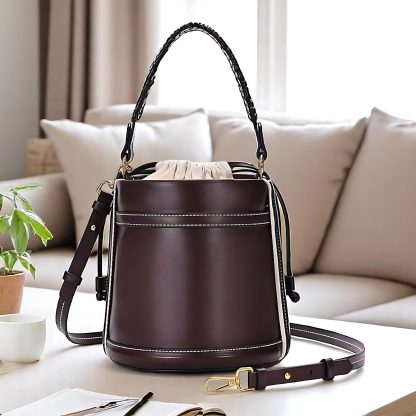 Casual Leather Tote Bag