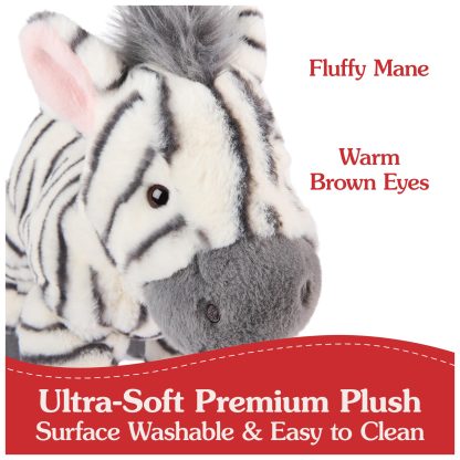 Zebra Stuffed Animal Plush Toy - Image 3