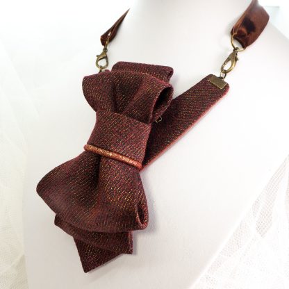 Women's tie caramel suit - Image 4