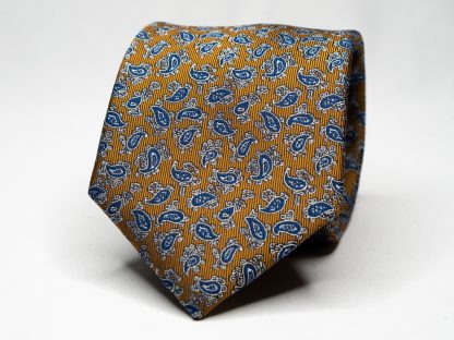 Mustard Yellow Patterned Tie