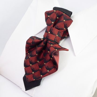 Women's red bow tie - Image 4