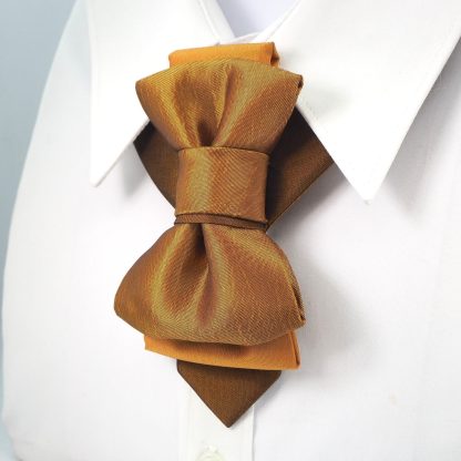 Elegant brass bow tie - Image 2