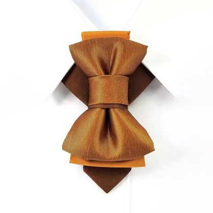 Elegant brass bow tie - Image 4