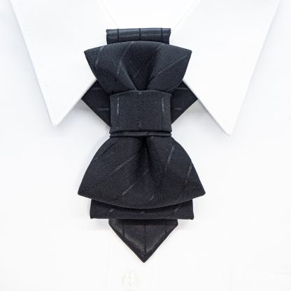 High-end black creative men's bow tie - Image 5