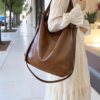 Women's Fashion PU Leather Tote Bag - Image 2