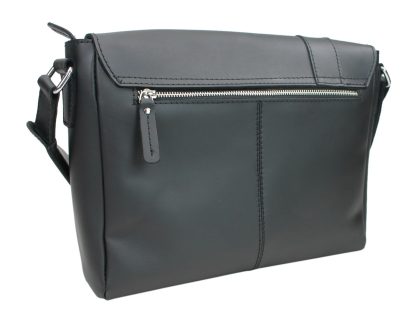 Casual Leather Asymmetric Crossbody Bag - Image 5