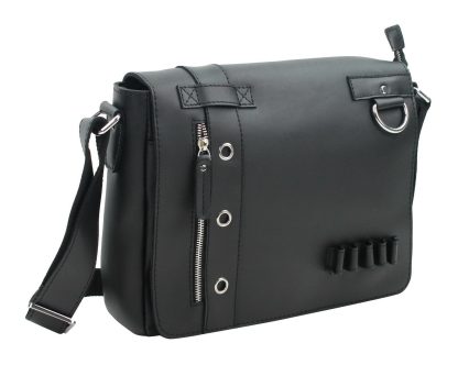Casual Leather Asymmetric Crossbody Bag