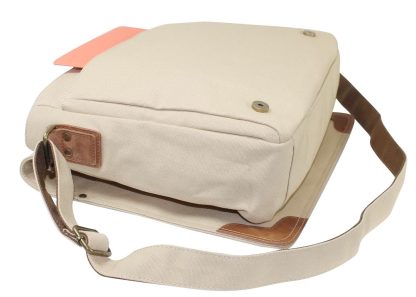Ultra-thin casual canvas messenger bag - Image 4