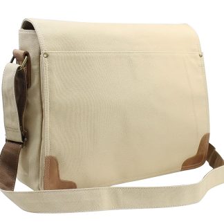 Ultra-thin casual canvas messenger bag