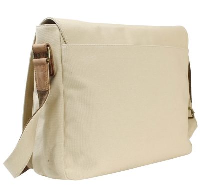 Ultra-thin casual canvas messenger bag - Image 2