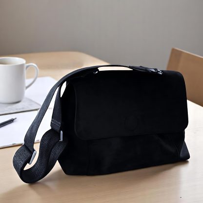 Women's Suede Shoulder Bag - Image 3