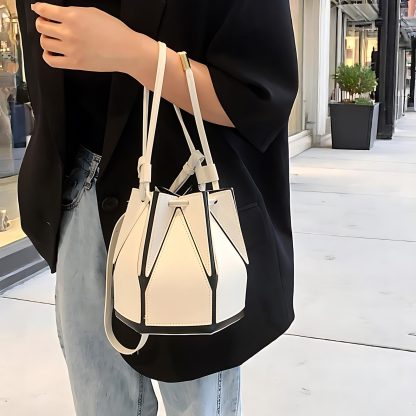 Women's daily small leather bag - Image 5