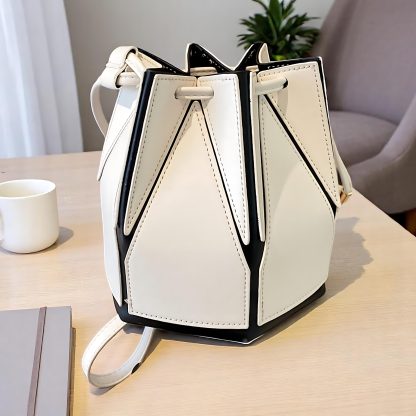 Women's daily small leather bag