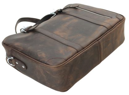 Leather Travel Tote - Image 3